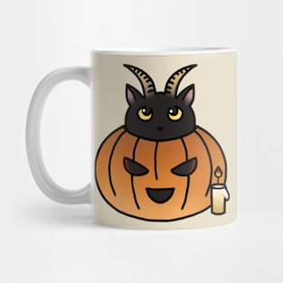 Pumpkin cat Mug